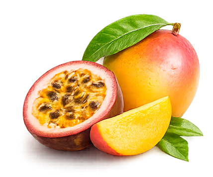 Passionfruit and mango
